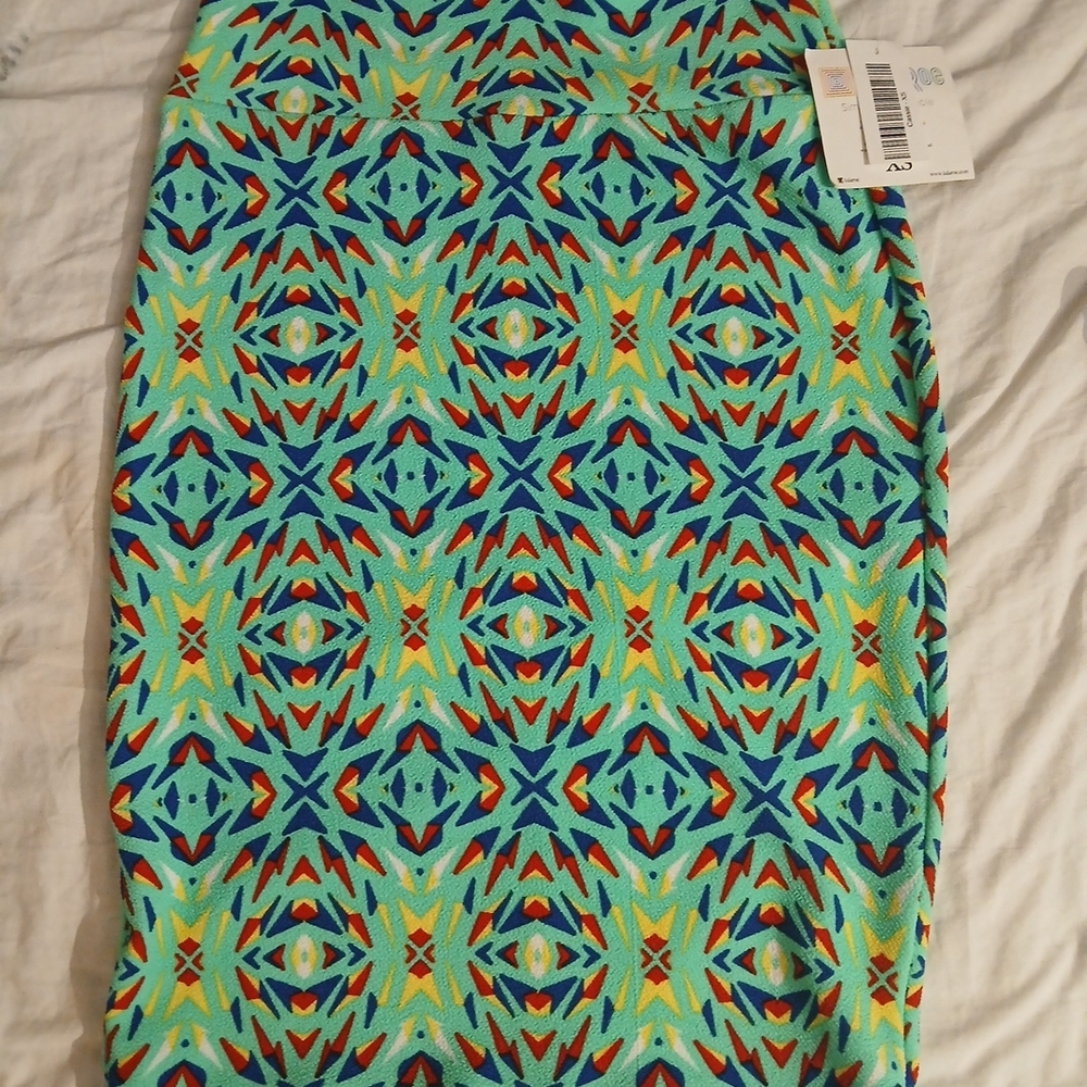 Colorful Patterned Women's Skirt